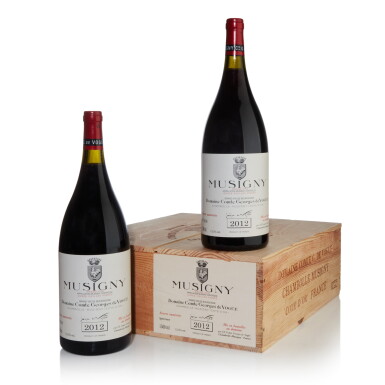 View full screen - View 1 of Lot 59. Musigny, Cuvée Vieilles Vignes 2012 Comte Georges de Vogüé (2 MAG).
