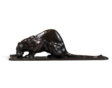 View full screen - View 1 of Lot 436. Panthère dévorant.