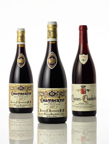 View full screen - View 1 of Lot 6136. Charmes Chambertin 1996 Domaine Armand Rousseau (12 BT).