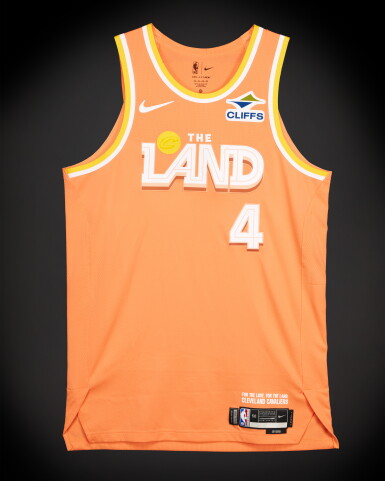 View full screen - View 1 of Lot 34. Evan Mobley Cleveland Cavaliers 2025-2026 Game Worn City Edition Jersey .