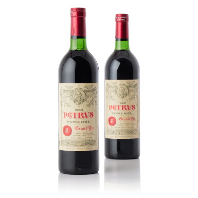 View full screen - View 1 of Lot 6175. Petrus 1983 (2 BT).