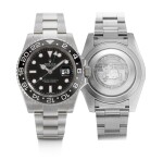 REFERENCE 116710LN GMT-MASTER II 'SEA KING' LIMITED-EDITION MILITARY STAINLESS STEEL DUAL TIME WRISTWATCH WITH DATE AND BRACELET CIRCA 2014
