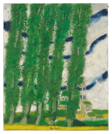 View full screen - View 1 of Lot 645. Village aux grands peupliers.