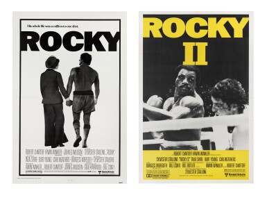 View full screen - View 1 of Lot 27. Rocky (1976) and Rocky II (1979).