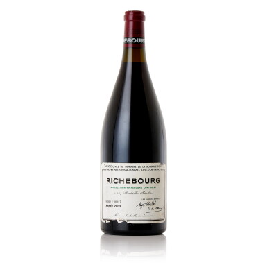 View full screen - View 1 of Lot 1321. Richebourg 2003 Domaine de la Romanée-Conti (1 MAG).