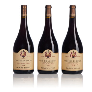 View full screen - View 1 of Lot 41. Clos de la Roche, Cuvée Vieilles Vignes 2015 Domaine Ponsot (6 MAG).