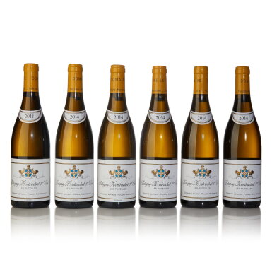 View full screen - View 1 of Lot 460. Puligny Montrachet, Les Pucelles 2014 Domaine Leflaive (6 BT).