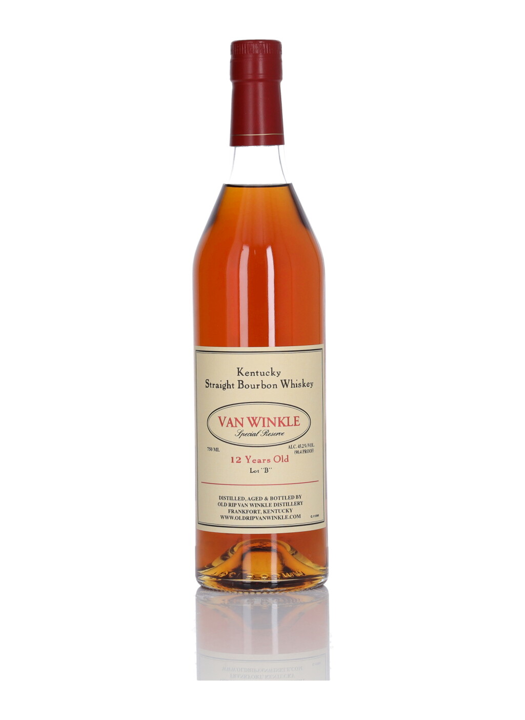 View full screen - View 1 of Lot 142. Van Winkle 12 Year Old Special Reserve Lot "B" 90.4 Proof NV (1 Bottle 75cl).