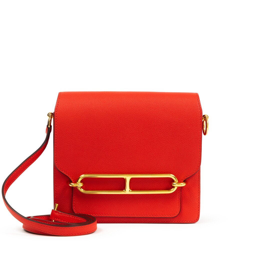 View full screen - View 1 of Lot 361. Rouge Tomate Evergrain Mini Roulis 18 Gold Hardware, 2017.