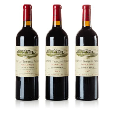 View full screen - View 1 of Lot 668. Château Troplong Mondot 2000/2005/2008 (18 BT).
