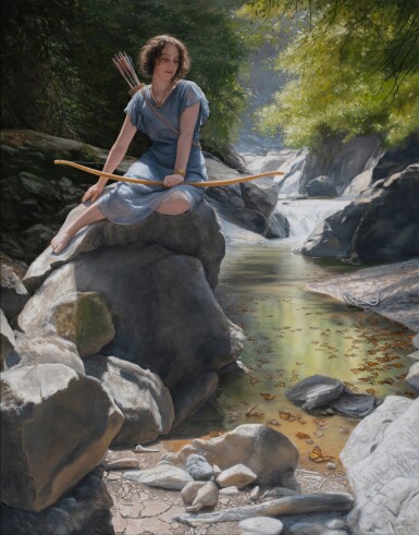 View full screen - View 1 of Lot 10. Artemis Alone at the River of Extinction.