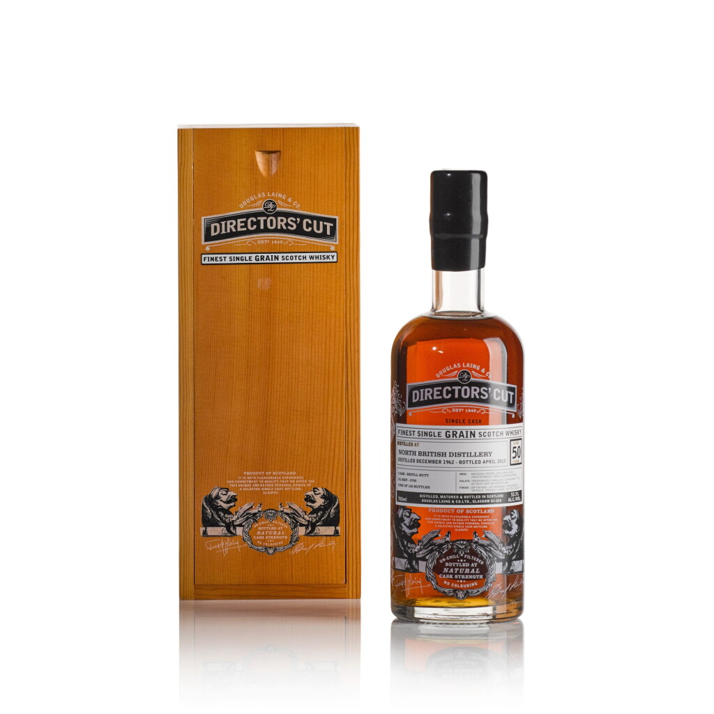 View full screen - View 1 of Lot 438. North British Douglas Laing Directors' Cut 50 Year Old 53.3 abv 1962 (1 BT70).
