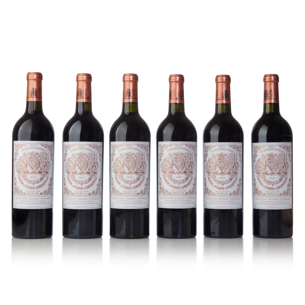 View full screen - View 1 of Lot 28. Château Pichon Longueville, Baron 2000 (12 BT).