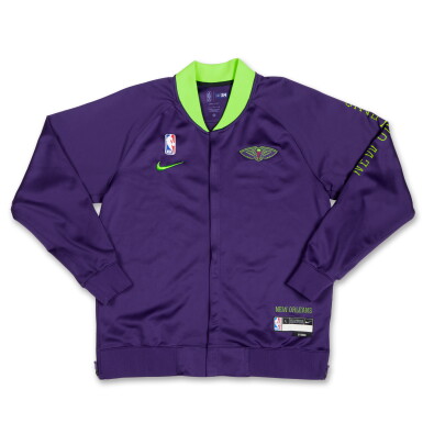 View full screen - View 1 of Lot 259. Jordan Hawkins New Orleans Pelicans 2024-2025 City Edition Warmup Jacket.