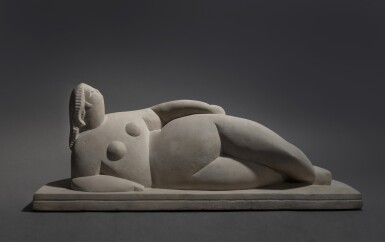 View full screen - View 1 of Lot 220. Femme nue couchée.