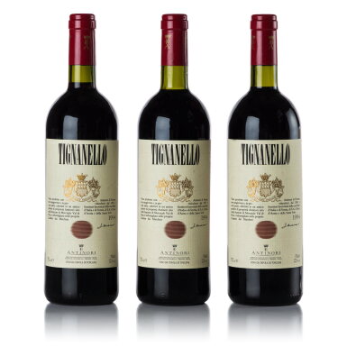 View full screen - View 1 of Lot 560. Tignanello 1994 (3 BT).