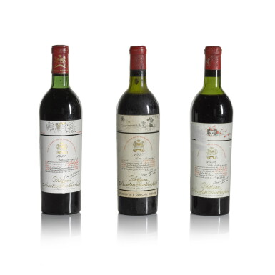 View full screen - View 1 of Lot 2. Château Mouton Rothschild 1950 (1 BT).