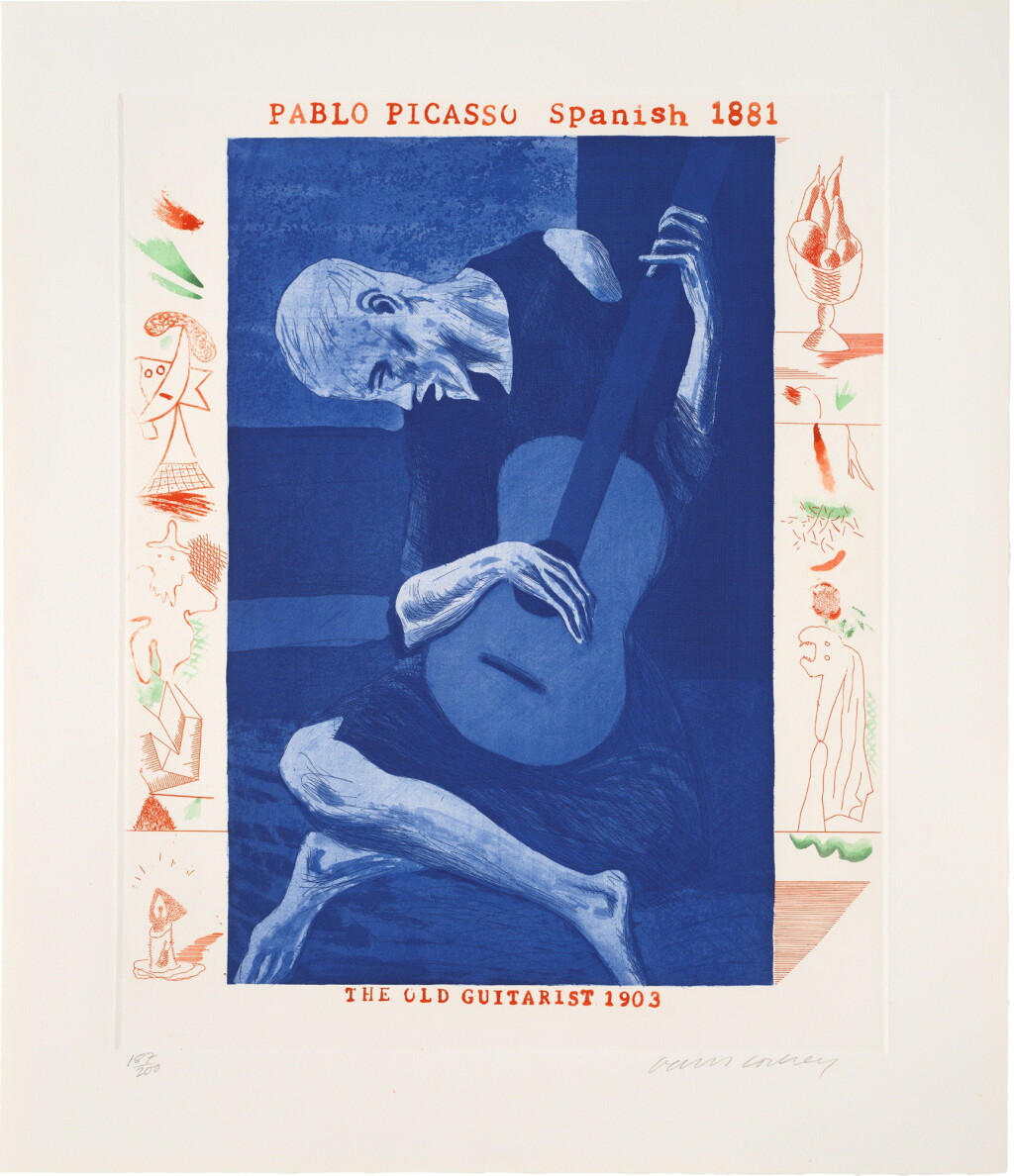 View full screen - View 1 of Lot 150. DAVID HOCKNEY | THE BLUE GUITAR (SCOTTISH ARTS COUNCIL 199–218; MCA TOKYO 178-197).