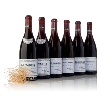 View full screen - View 1 of Lot 137. A Domaine de la Romanée-Conti 2009 Mixed Lot (6 BT).