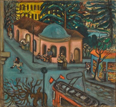 View full screen - View 1 of Lot 530. Untitled (View from the Artist's studio onto Tesvikiye Caddesi).