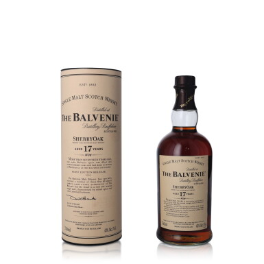 View full screen - View 1 of Lot 124. The Balvenie 17 Year Old Sherry Oak 43.0 abv NV (1 BT75).