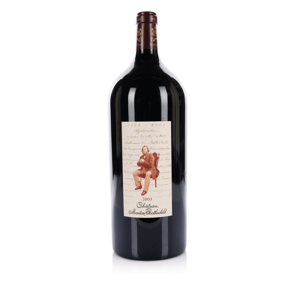 View full screen - View 1 of Lot 61. Château Mouton Rothschild 2003 (1 IMP).
