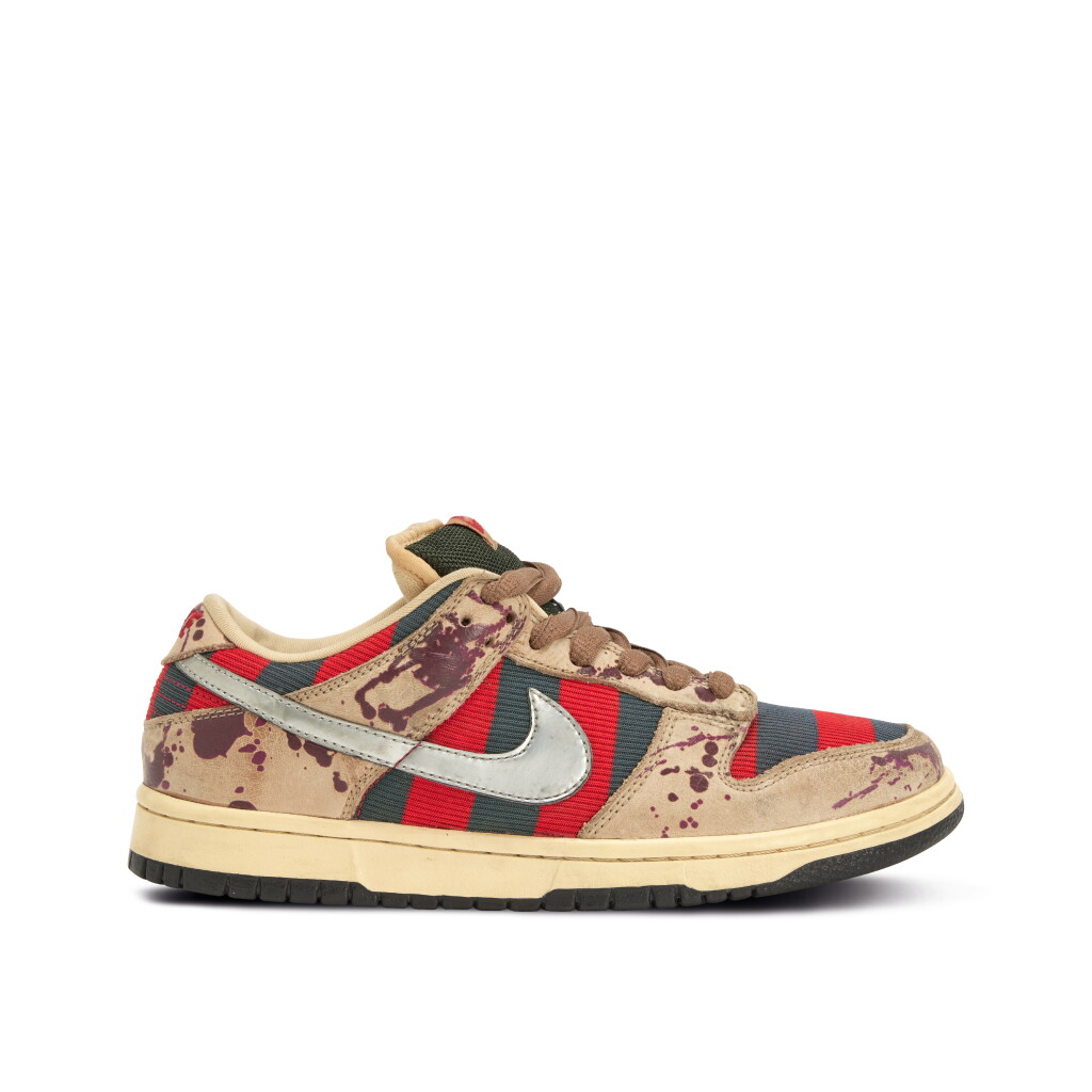 View full screen - View 1 of Lot 18. Nike SB Dunk Low 'Freddy Krueger' | Size 7.