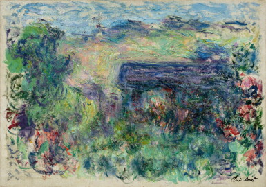 View full screen - View of La maison à travers les roses.