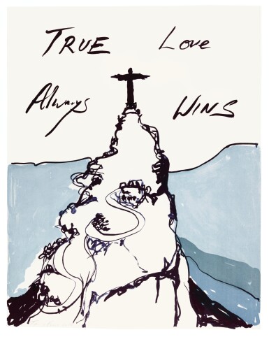 View full screen - View 1 of Lot 38. TRACEY EMIN, R.A. | TRUE LOVE ALWAYS WINS.