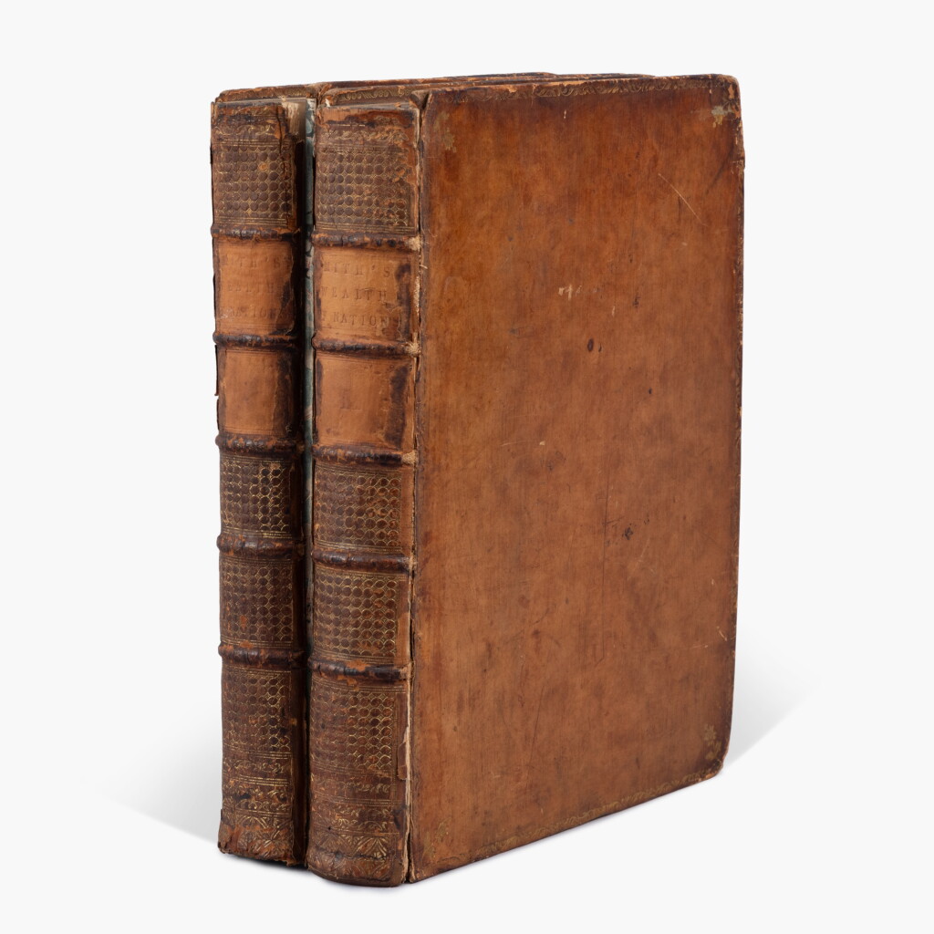 View full screen - View 1 of Lot 390. Smith, Adam | First edition of the "first and greatest classic of modern economic thought".
