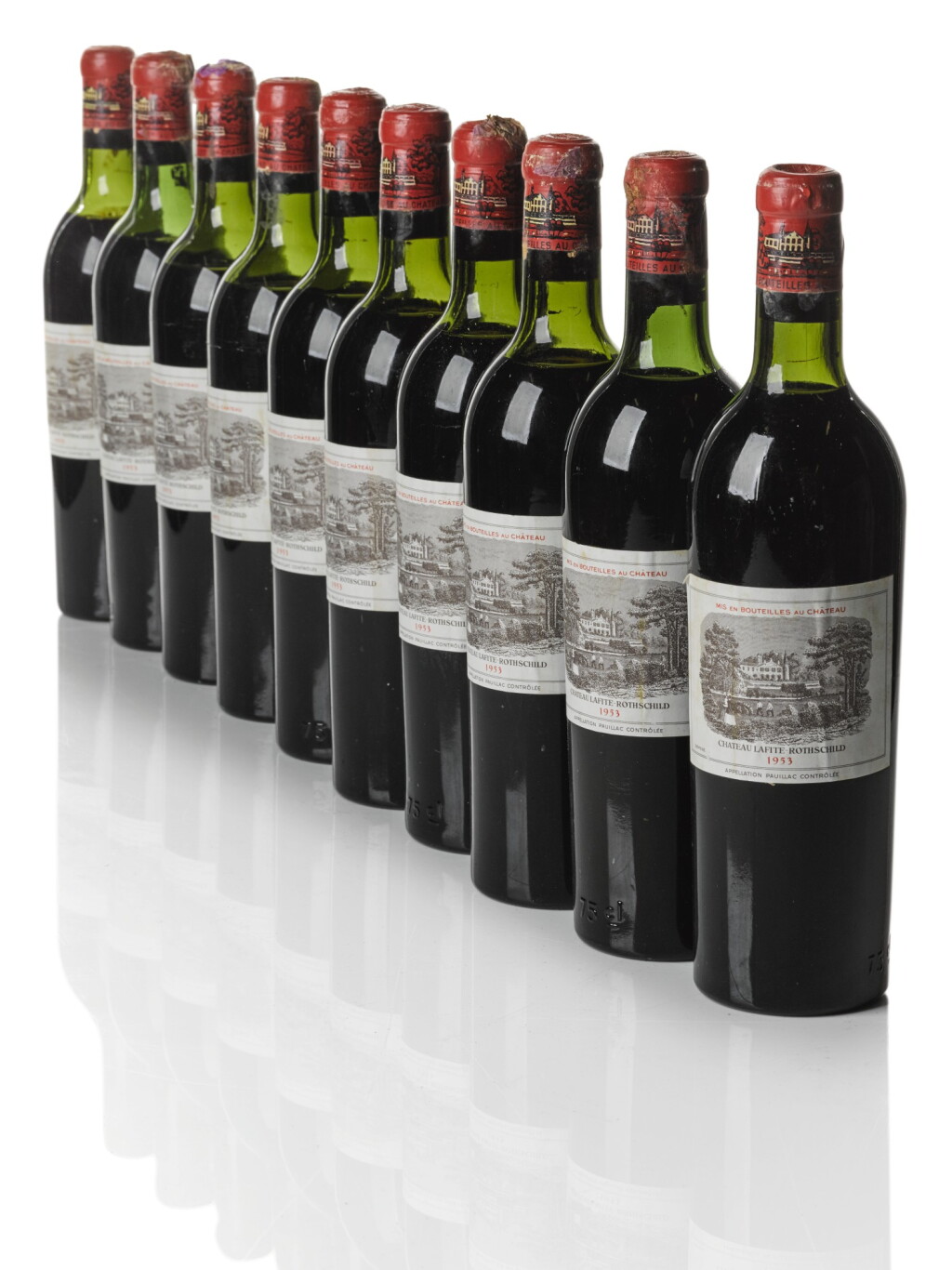 View full screen - View 1 of Lot 83. Château Lafite 1953 (10 BT).