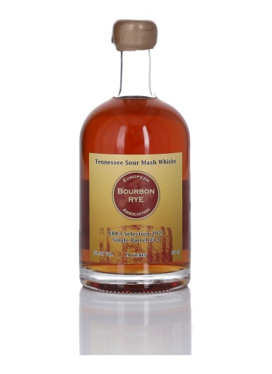 View full screen - View 1 of Lot 149. EBRA Selection #3.5 9 Year Old Tennessee Whiskey 106.6 Proof 2008 (1 BT 50cl).