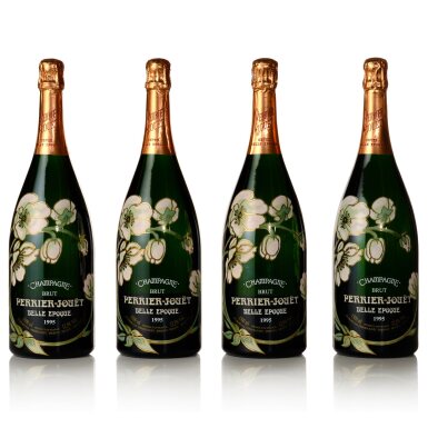 View full screen - View 1 of Lot 158. Perrier Jouët, Belle Epoque 1995 (4 MAG).