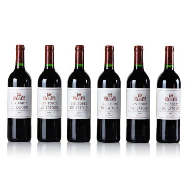 View full screen - View 1 of Lot 18. Les Forts de Latour 2003 (12 BT).