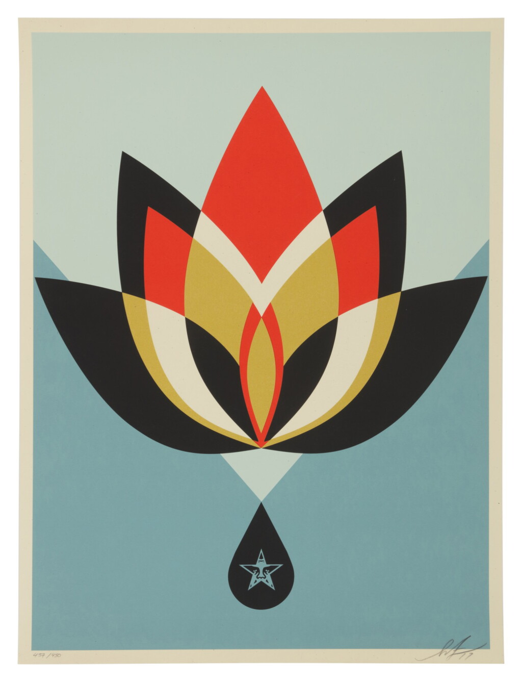 View full screen - View 1 of Lot 109. Bleeding Lotus.