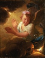 GODFRIED SCHALCKEN | ALLEGORY OF HUMAN LIFE