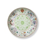 A famille-rose 'Eight Buddhist Emblems' dish, Mark and period of Guangxu | 清光緒 粉彩八吉祥紋盤 《大清光緒年製》款