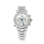 PAUL PICOT | TECHNICUM, REF 4101 STAINLESS STEEL SPLIT-SECONDS CHRONOGRAPH WRISTWATCH WITH DAY, DATE, POWER-RESERVE INDICATION AND BRACELET CIRCA 2010