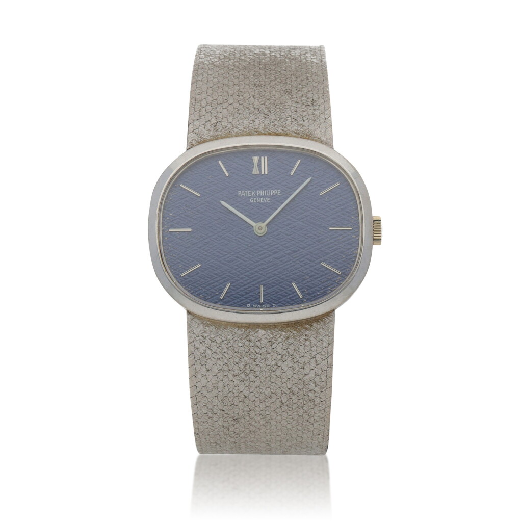 View full screen - View 1 of Lot 75. White gold bracelet watch Circa 1980.