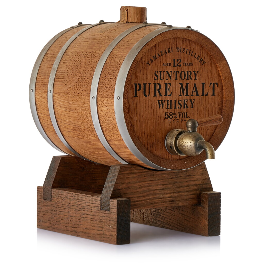 View full screen - View 1 of Lot 8264. 山崎 Yamazaki 12 Year Old 58.0 abv NV (1 LITR).