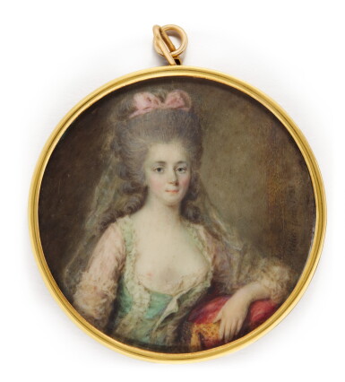 View full screen - View 1 of Lot 287. Portrait of a lady.