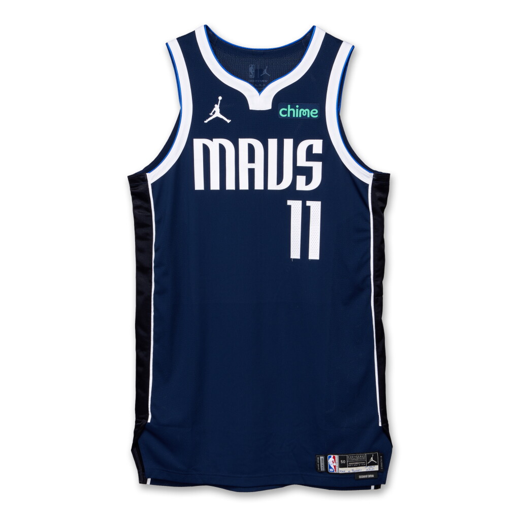 View full screen - View 1 of Lot 183. Kyrie Irving Dallas Mavericks 2024-2025 Game Worn Statement Edition Jersey .