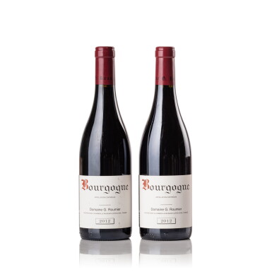 View full screen - View 1 of Lot 1559. Bourgogne Rouge 2012 Domaine Georges Roumier (2 BT).