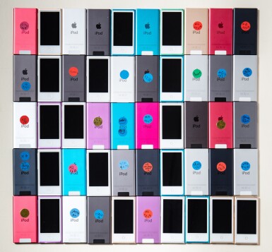 View full screen - View 1 of Lot 42. A lot of fifty Ipod Nano, 7th generation, Apple.