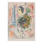 MARC CHAGALL | TRIBUTE TO THE EIFFEL TOWER (M. 416)