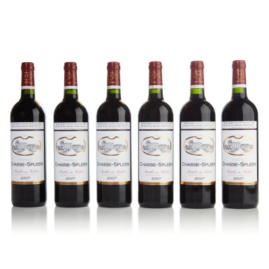 View full screen - View 1 of Lot 184. Château Chasse Spleen 2007 (12 BT).
