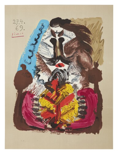 View full screen - View 1 of Lot 50. AFTER PABLO PICASSO | IMAGINARY PORTRAITS: ONE PLATE.