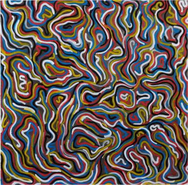 View full screen - View 1 of Lot 232. Squiggly Brushstrokes.