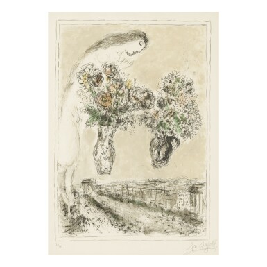 View full screen - View 1 of Lot 120. MARC CHAGALL | ARC DE TRIOMPHE (M. 840).