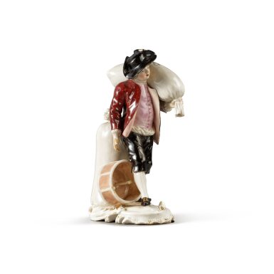 View full screen - View 1 of Lot 78. A Frankenthal Figure of a Miller, Circa 1759-62.